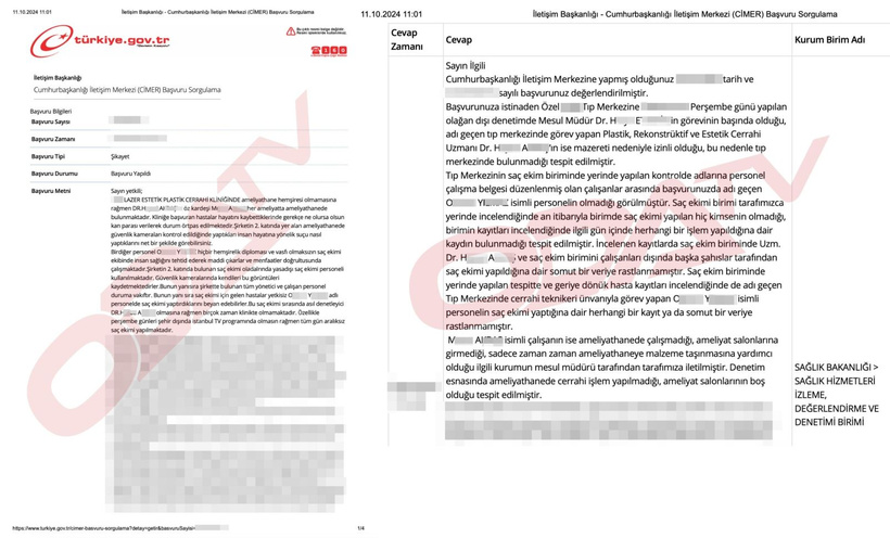 Samsun'da estetik kliniğinde skandallar sürüyor! Yetkisiz teknik personel ameliyatlara girmiş