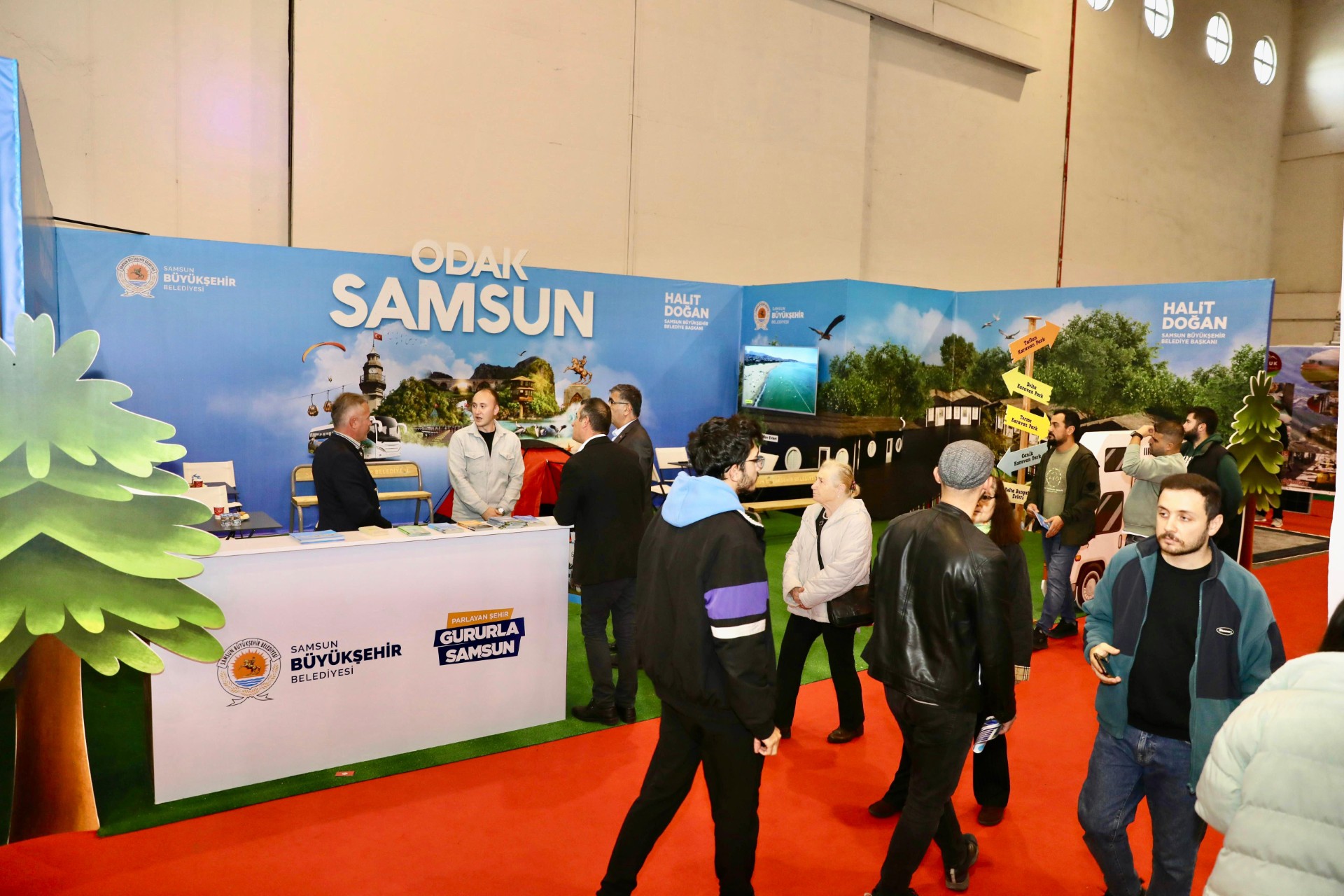 Samsun’da karavan tutkunları fuarda buluşuyor