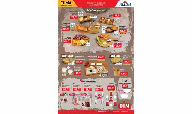 BİM'de 8 Kasım'da elektronikten ev tekstiline indirim fırsatları