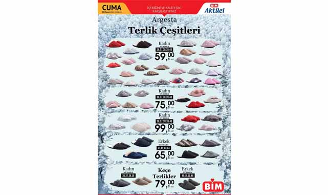 BİM'de 8 Kasım'da elektronikten ev tekstiline indirim fırsatları