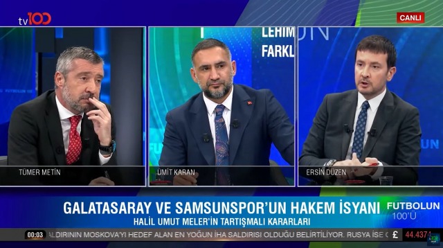 Tümer Metin'den Yüksel Yıldırım'a eleştiri "Maçtan önce berabere bitsin dersen yıpranırsın"