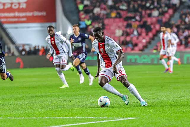 Samsunspor, Süper Lig'de en çok ofsayta düşen takım oldu