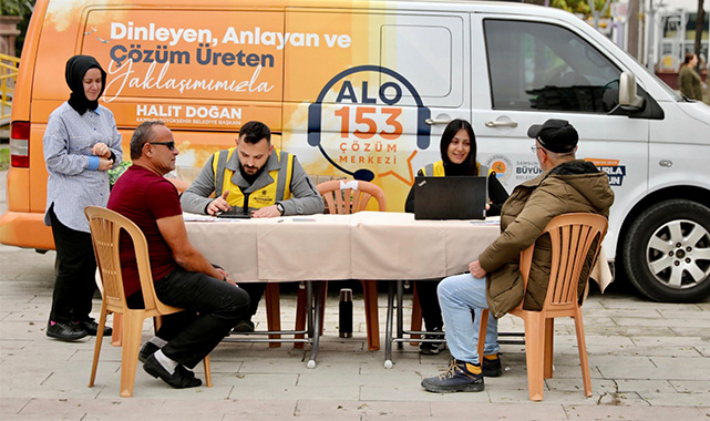 Samsun Büyükşehir Belediyesi vatandaşın sesine kulak veriyor