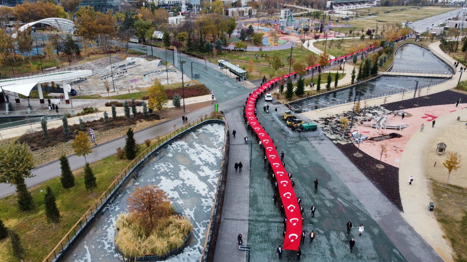 Ankara'da Samsun rüzgarı esti