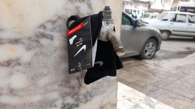 Bafra'da Askıda Çorap uygulaması