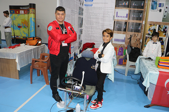 6’ncı sınıf öğrencisi Orhan’dan alkollü araç kullanmayı önleyecek proje