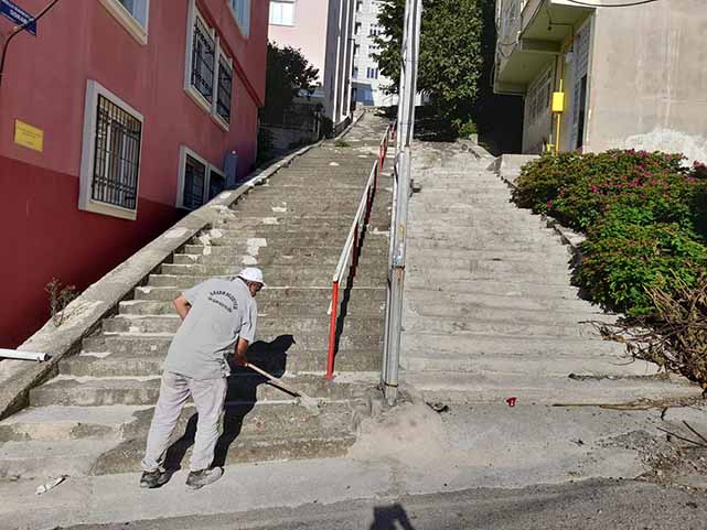 Samsunspor'un renkleri İlkadım'ı süsledi!