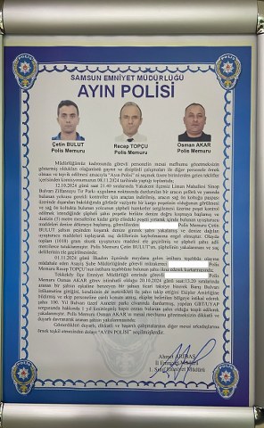 Samsun'da Osman Akar ayın polisi oldu! İzin günü demedi firariyi yakalattı