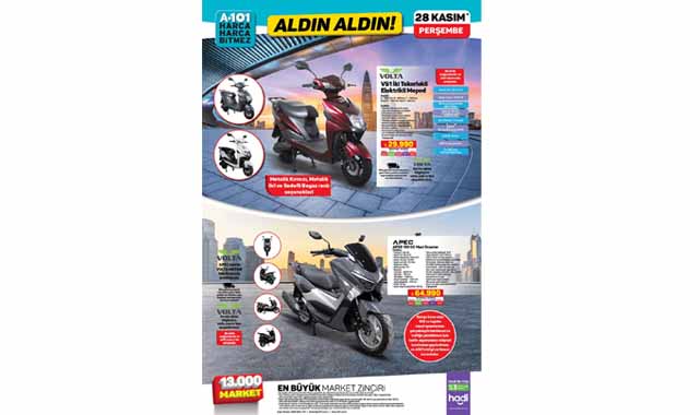 A101'de 'Aldın Aldın' koltuk ve halı yıkama makinesi geliyor