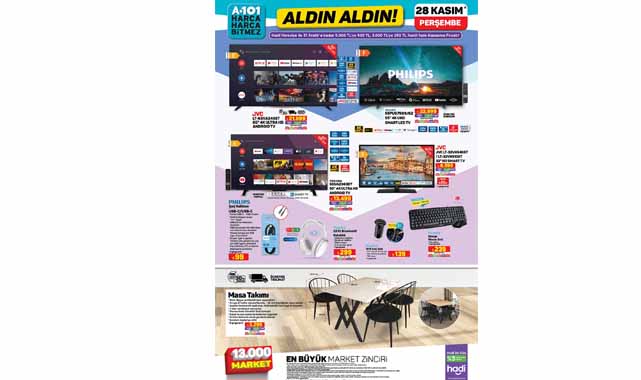 A101'de 'Aldın Aldın' koltuk ve halı yıkama makinesi geliyor
