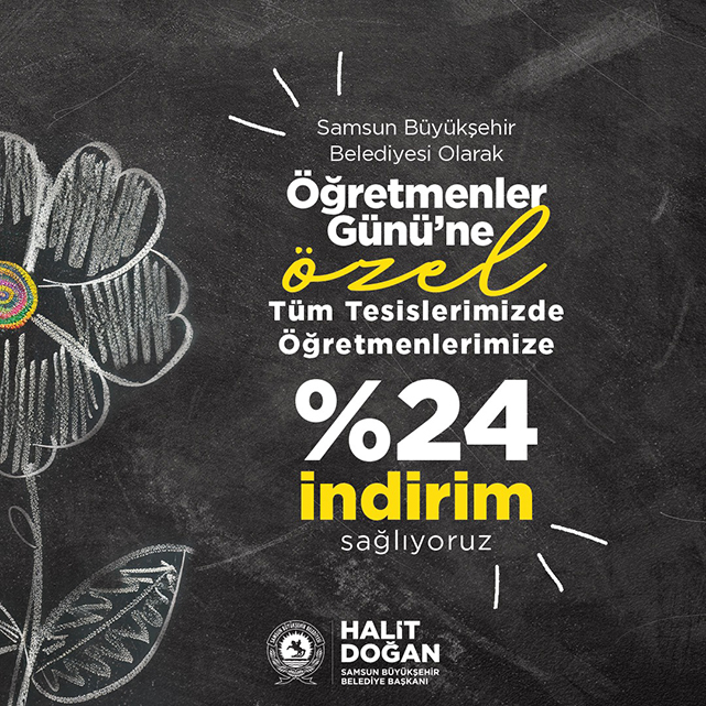 Başkan Doğan, Öğretmenler Günü'nde indirim müjdesi verdi