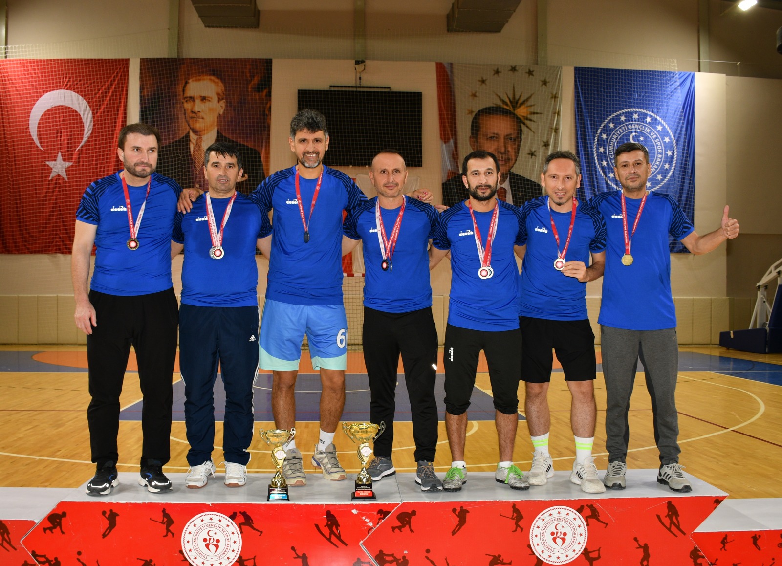 Çarşamba'da sporun yıldızları parladı