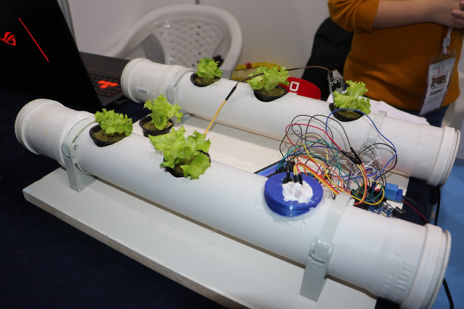 Samsun’da 7. sınıf öğrencisinden buharlı tarım projesi