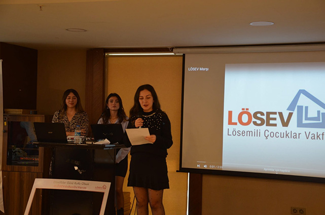 Samsun'da LÖSEV gönüllüleri bir araya geldi