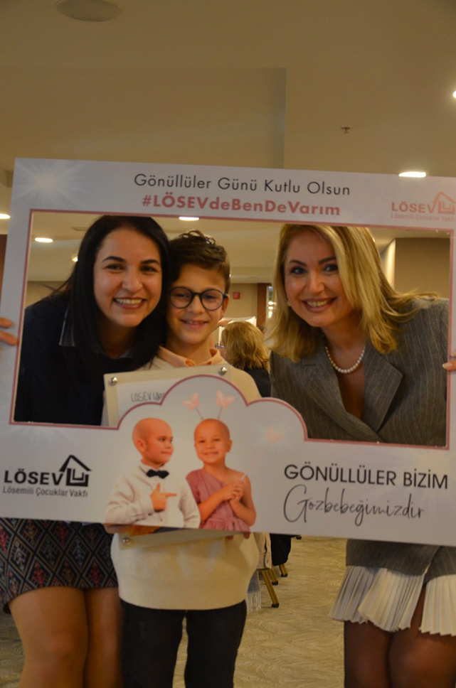 Samsun'da LÖSEV gönüllüleri bir araya geldi