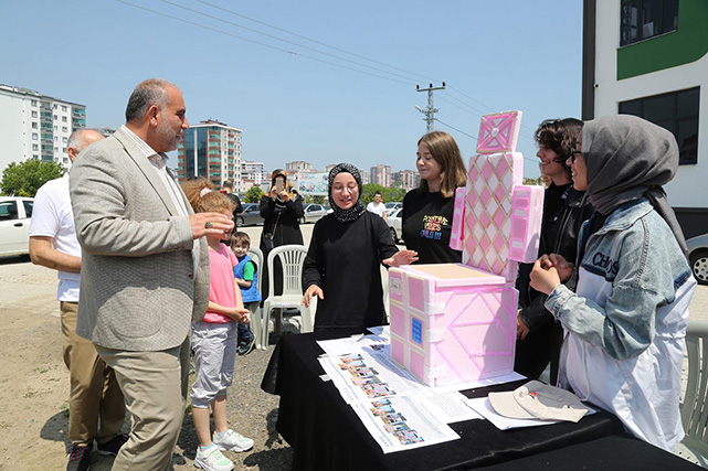 Canik’te örnek nesiller geleceğe koşuyor