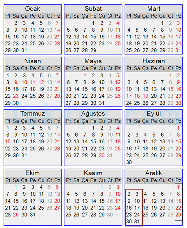 Aralık ayına dikkat! 823 yılda bir oluyor