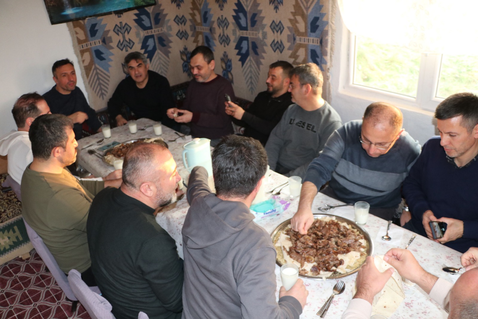 Samsun'da asma kaz tiridi sezonu devam ediyor