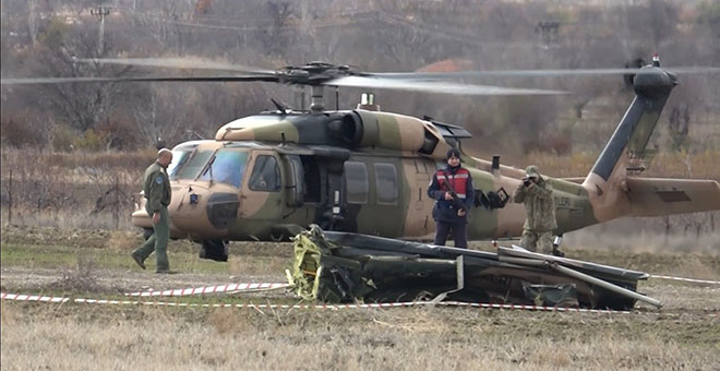 Isparta'da askeri helikopter kazasında şehit ateşi Samsun'a düştü