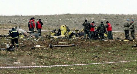 Isparta'da askeri helikopter kazasında şehit ateşi Samsun'a düştü