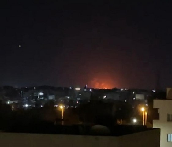 Suriye'deki patlamalar Mardin'den göründü