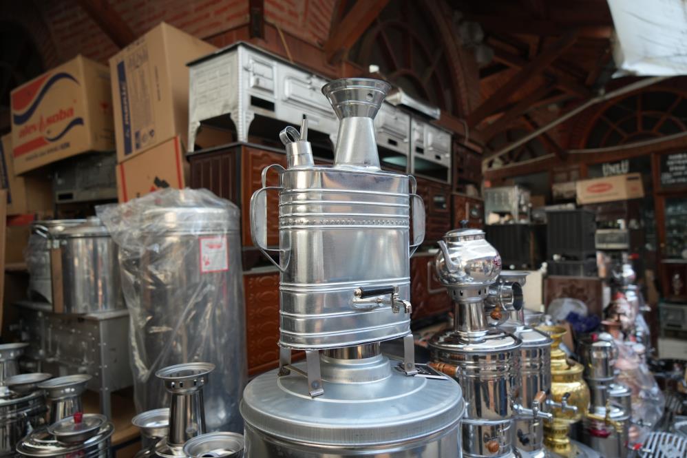 Samsunlu semaver ustasının el emeği dünyaya ulaşıyor