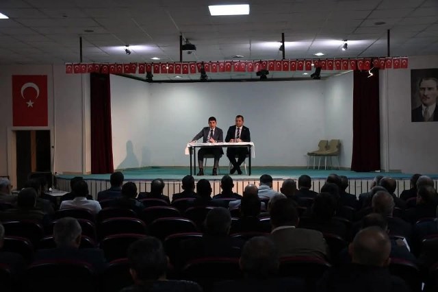 Samsun Alaçam'da muhtarlar Sosyal Yardımlaşma Vakfı için üye seçti