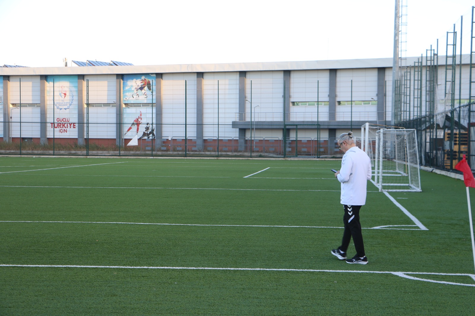 Samsunspor Mustafa Kemal Erkanat Tesisleri dikkat çekiyor