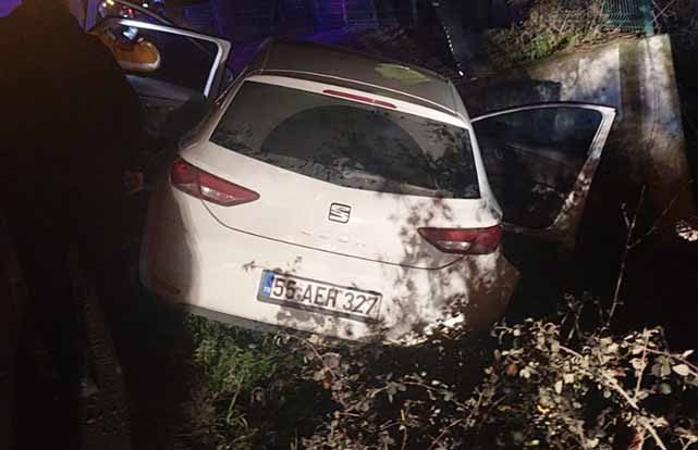 Samsun'da feci kaza: 1 ölü, 2 yaralı