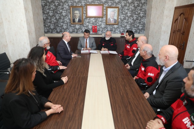 Samsun Büyükşehir Belediyesi ile İHH arasında arama kurtarma protokolü