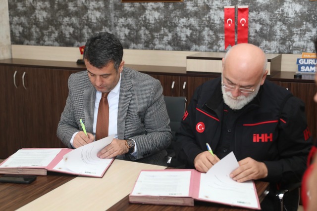 Samsun Büyükşehir Belediyesi ile İHH arasında arama kurtarma protokolü