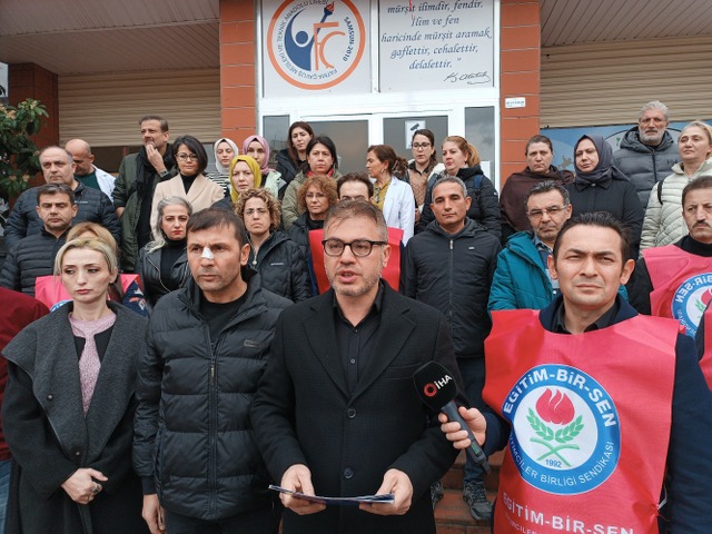 Samsun'da sağlık çalışanından öğretmene dayak