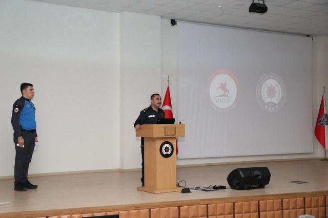 Samsun'da gemi adamları göreve hazır