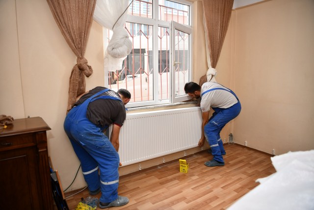 Samsun'da 198 ev doğal gaza kavuştu