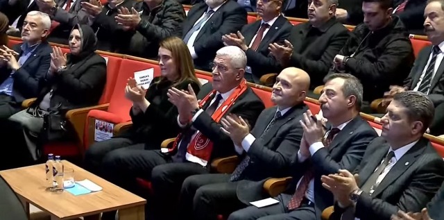 İYİ Parti Genel Başkanı Müsavat Dervişoğlu Samsun'da