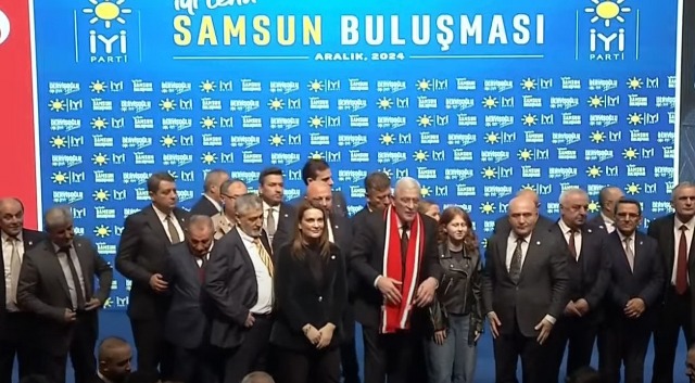 İYİ Parti Genel Başkanı Müsavat Dervişoğlu Samsun'da