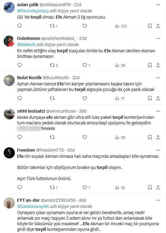 Ayhan Akman’dan Okan Buruk’a sert eleştiri: "Torpil iddiaları onun yüzünden"