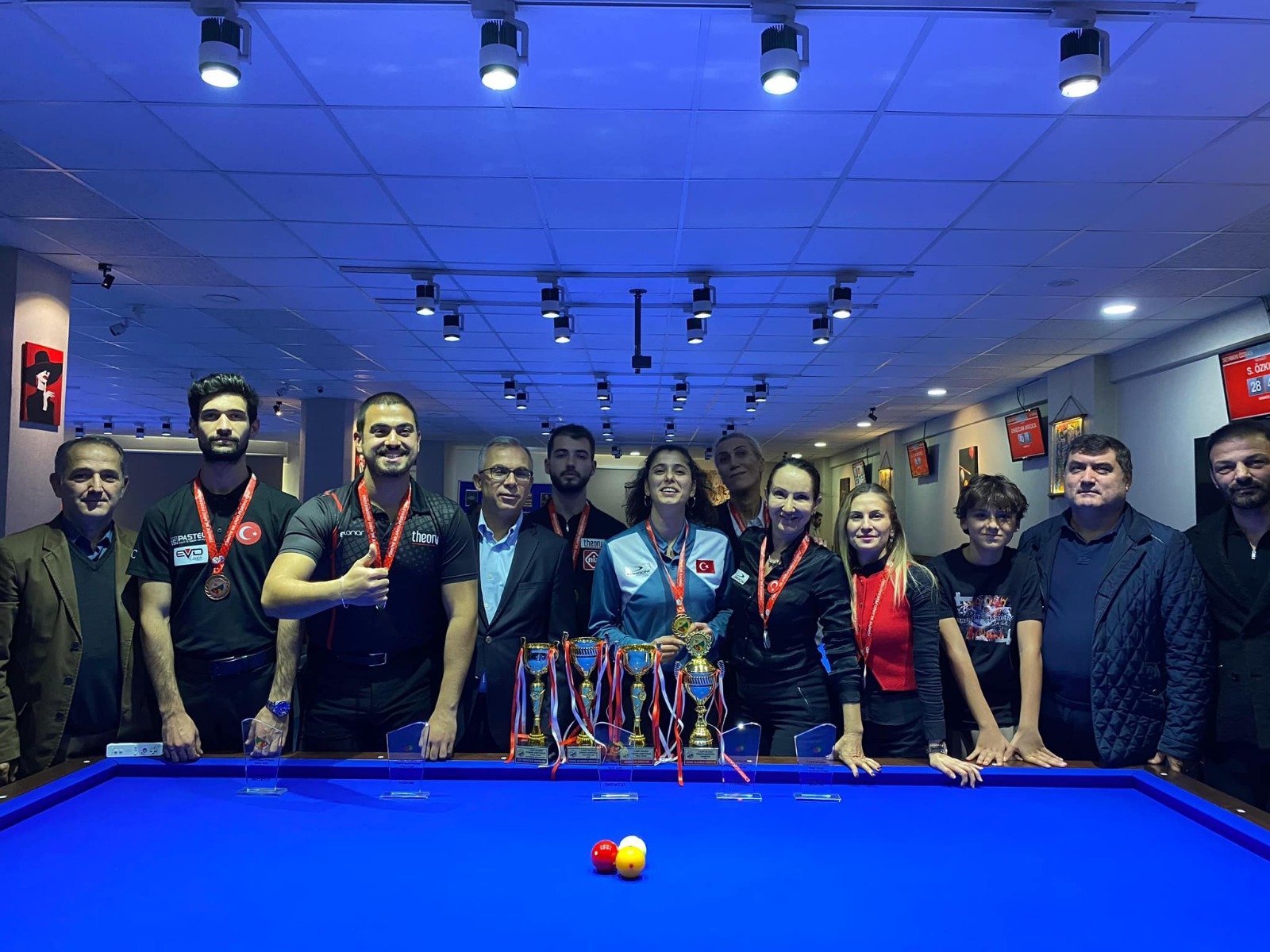 Samsunlu yetenek Selahattin Özkul, bilardo arenasında fırtına gibi esti