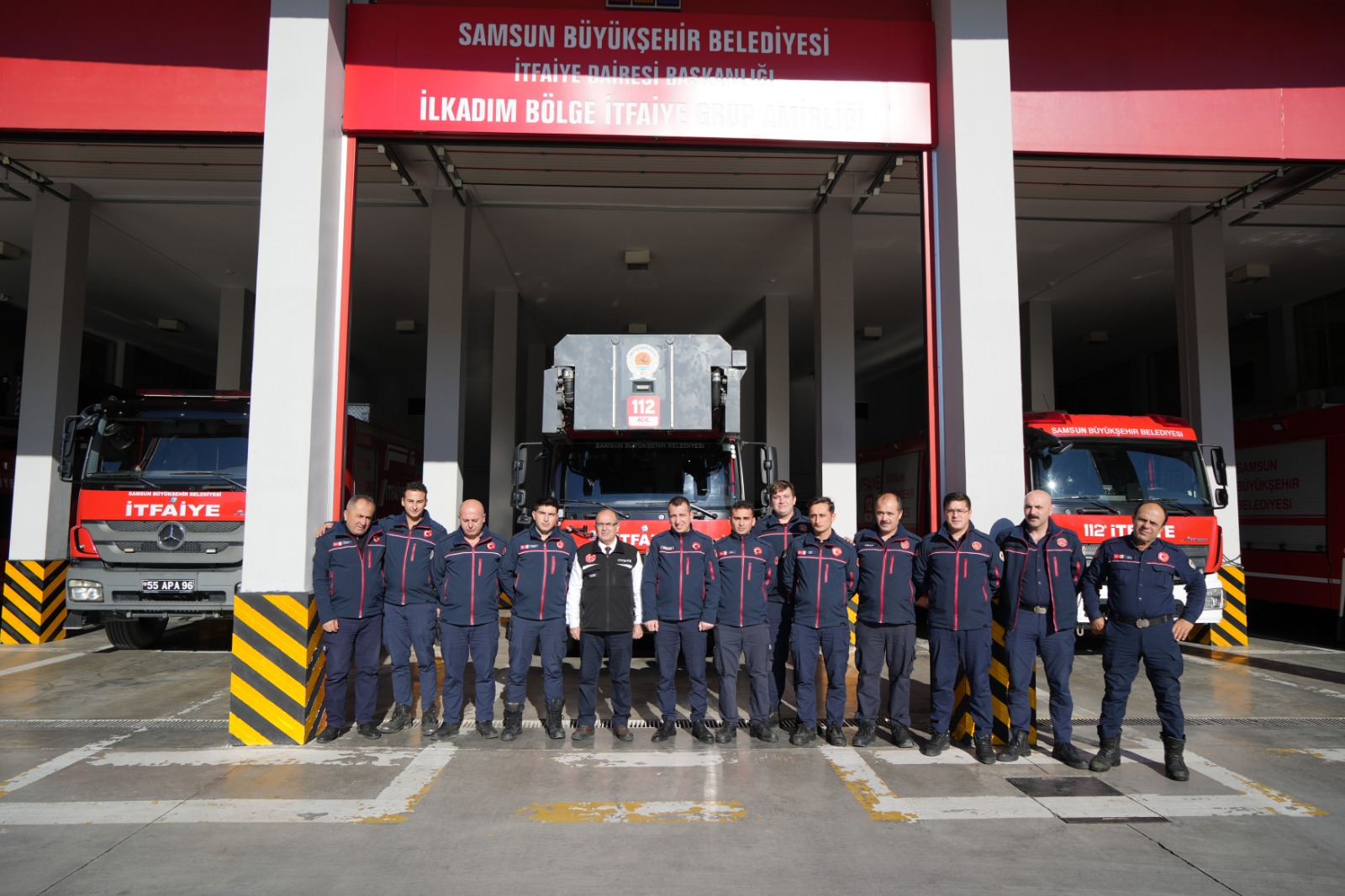 Samsun İtfaiyesi'nden 2024 yılında can kurtarma rekoru: 8 bin 750 müdahale