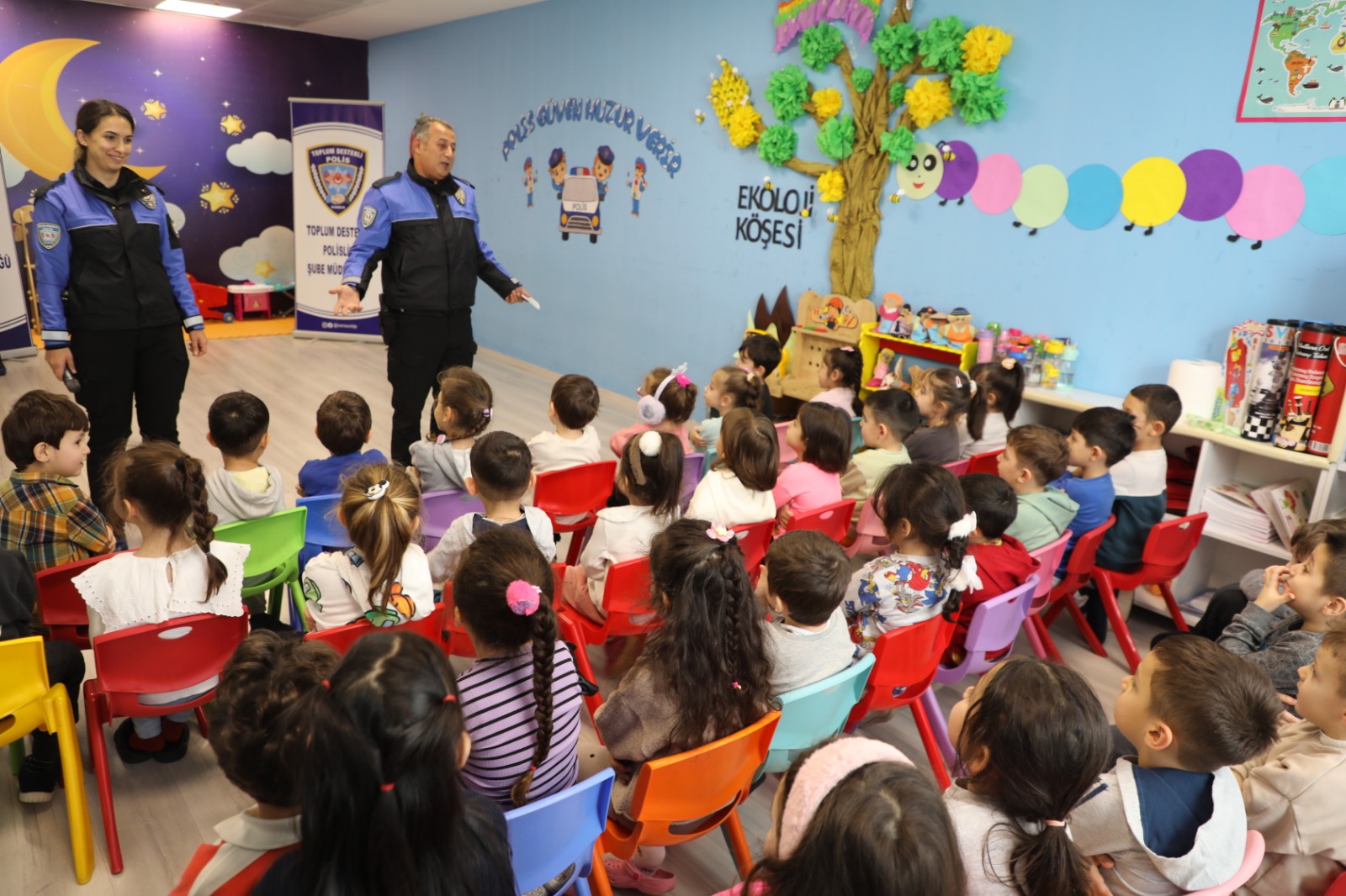 İlkadım'da minikler ‘Kanka’ ile hem eğlendi hem öğrendi