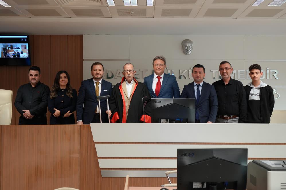 Samsun'da 87 yaşında hakimlik hayali gerçek oldu