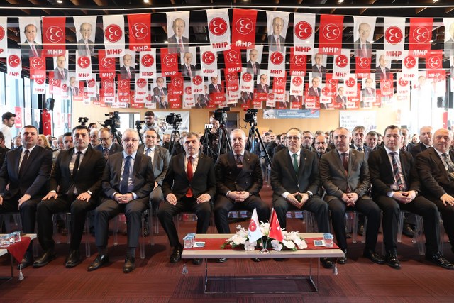 MHP Genel Başkan Yardımcısı Sadir Durmaz, Samsun'da konuştu