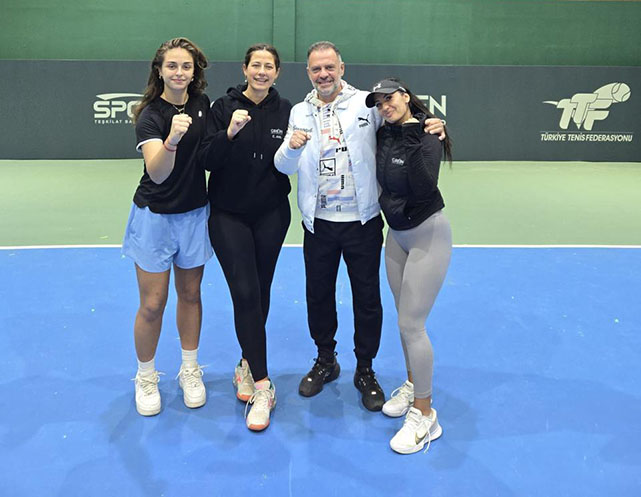 Samsun'dan Türkiye'ye yankılanan tenis başarısı!