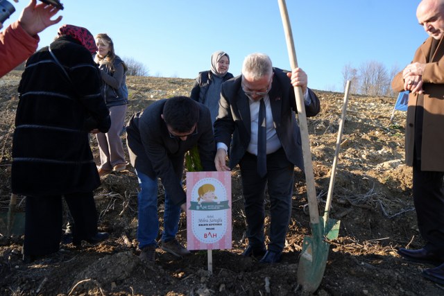 Samsun Büyük Anadolu Hastanesi her yeni doğana bir fidan dikecek