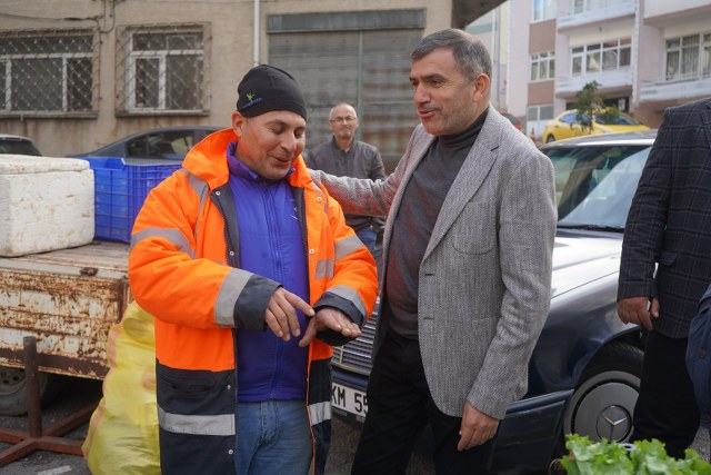 MHP İl Başkanı Burhan Mucur'dan esnaf ziyareti