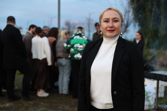 Samsun'da ihtiyaç sahibi çocuklar için hamsi şenliği