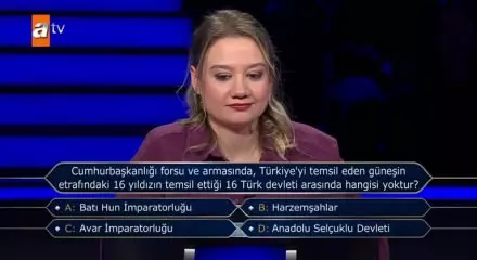 Kim Milyoner Olmak İster'de 1 milyonluk soru açıldı! Yarışmacının kararı izleyenleri şaşırttı