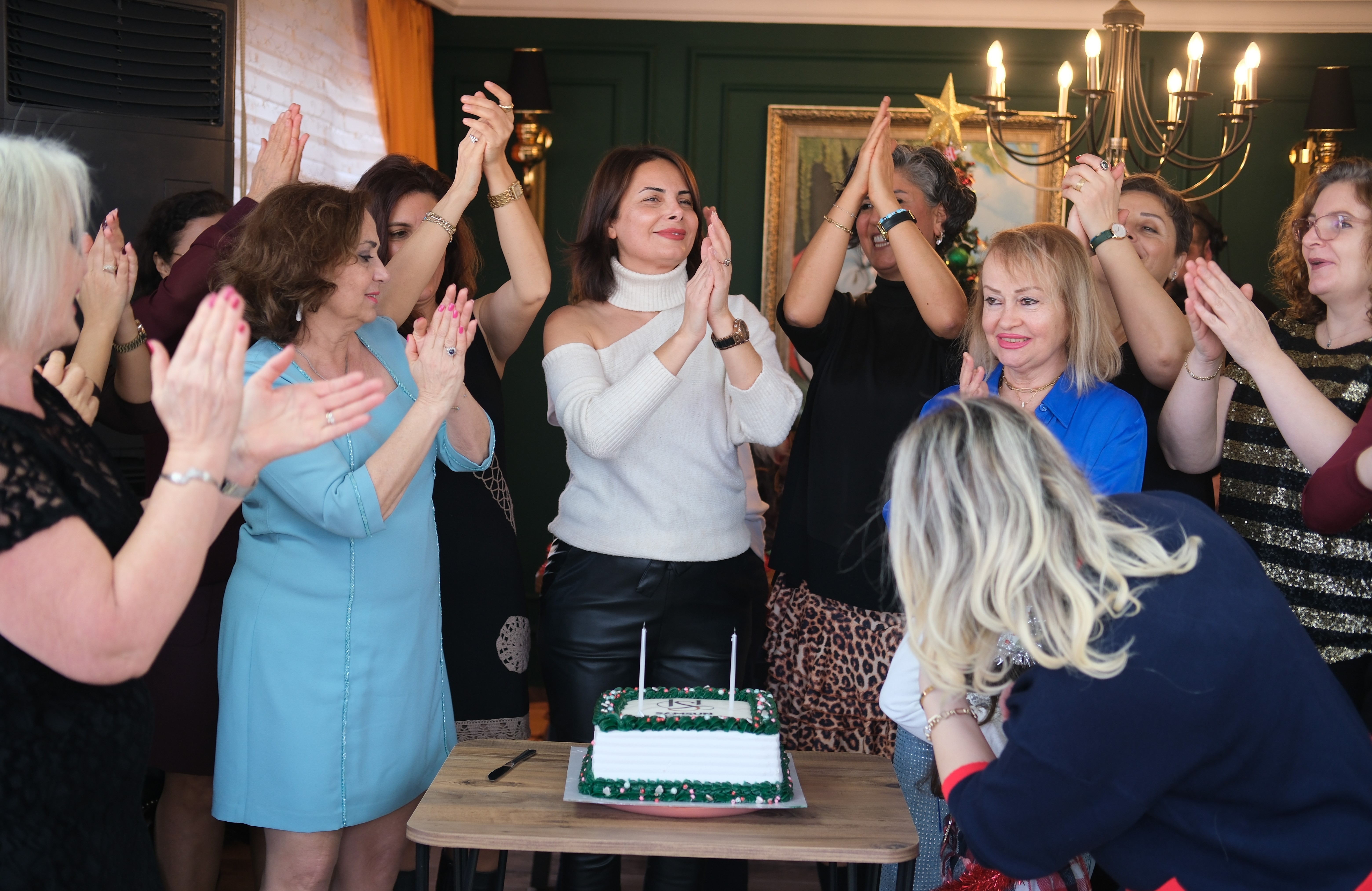 Samsun'da kadınlara özel yılbaşı partisi