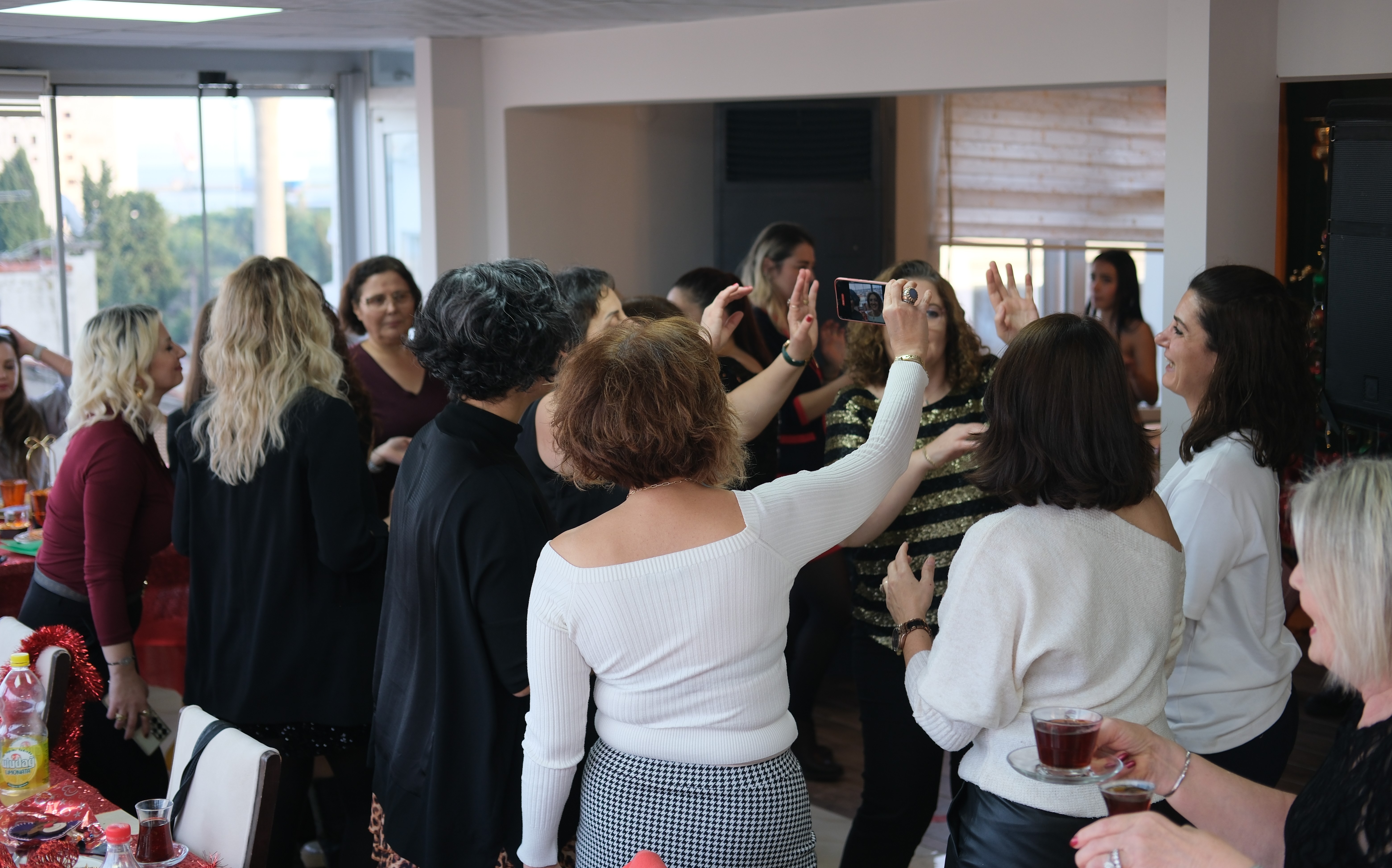 Samsun'da kadınlara özel yılbaşı partisi