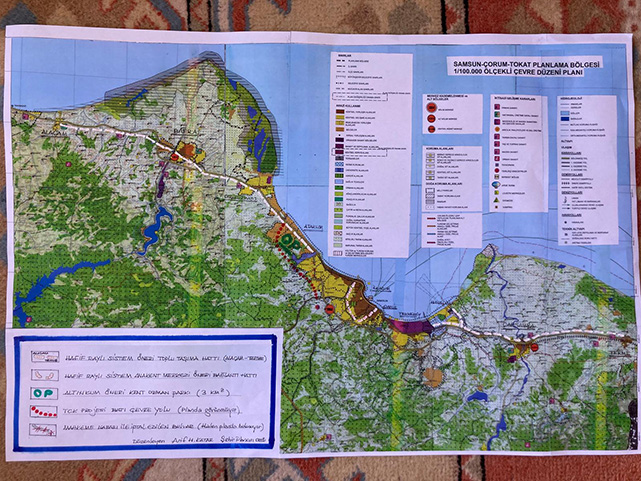Samsun'da raylı sistem hattını dönüştürecek proje önerisi